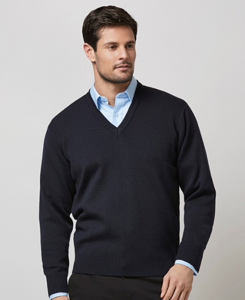 Woolmix Mens Pullover - StaySafe