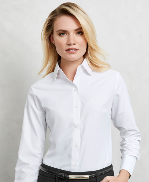 Ambassador Ladies Long Sleeve Shirt - StaySafe