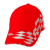 Contrast Checkered Cotton Cap - Image 3