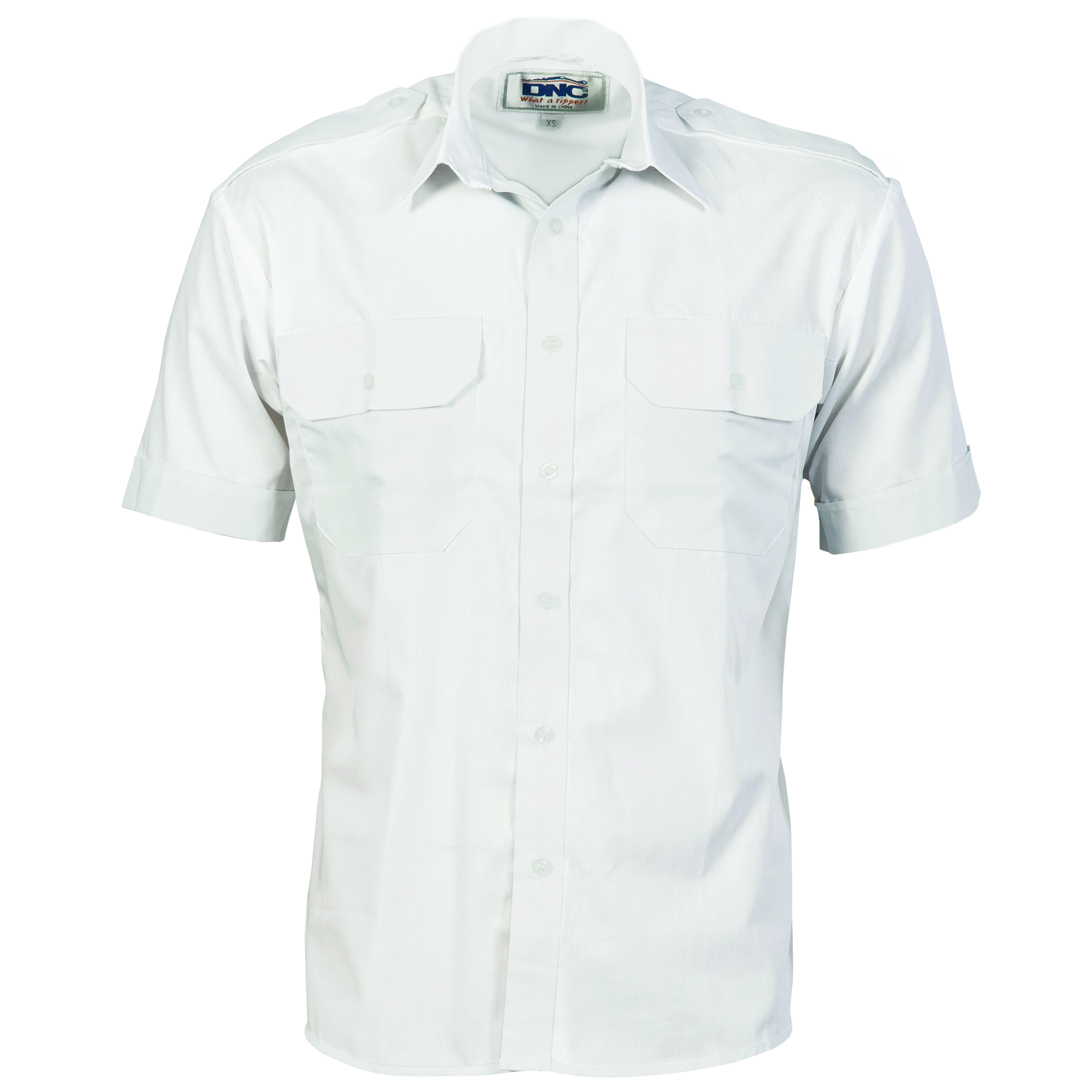 Epaulette Short Sleeve Shirt - StaySafe