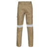 Cotton Drill Cargo Trouser with Reflective Tape - Image 2