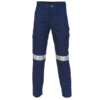Cotton Drill Cargo Trouser with Reflective Tape
