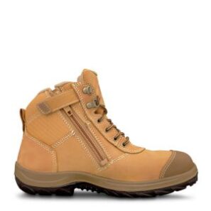 Oliver Lace Up/Zip Wheat Boot