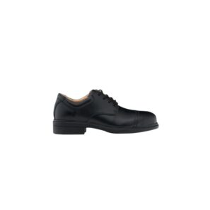 Blundstone Lace Up Black Leather Dress Safety Shoe
