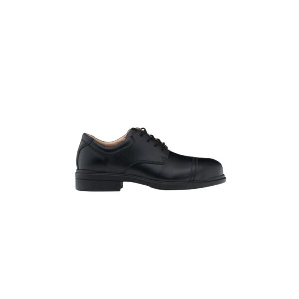 Blundstone Lace Up Black Leather Dress Safety Shoe
