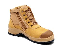 Blundstone Lace Up Zip Side Ankle Boot
